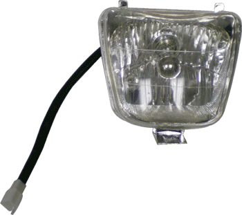 PART13074: Head light  for ATV50-1 (12V) 4 Wires