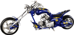 FancyScooters bike using this part: GS-408: Zida Mini Chopper (50cc Semi-automatic with clutch)