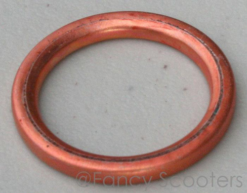 PART10051: Muffler Gasket A (OD=32.44mm ID=24.53mm Thickness=3.04mm)