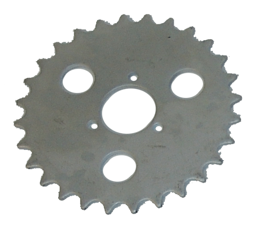 PART07076: Rear Sprocket  L 28 Teeth for #410 (12mm) Chain