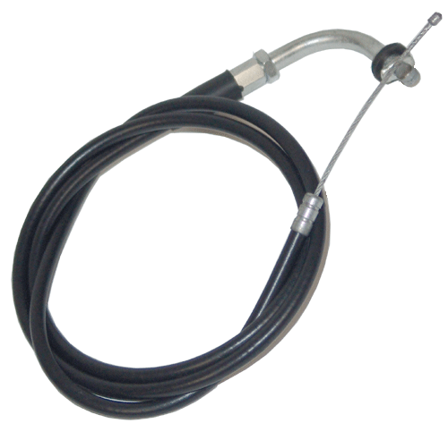 PART05005: Throttle Cable for GS-101 (Black Cable 29.75", Wire of Carb to Play 3.5")