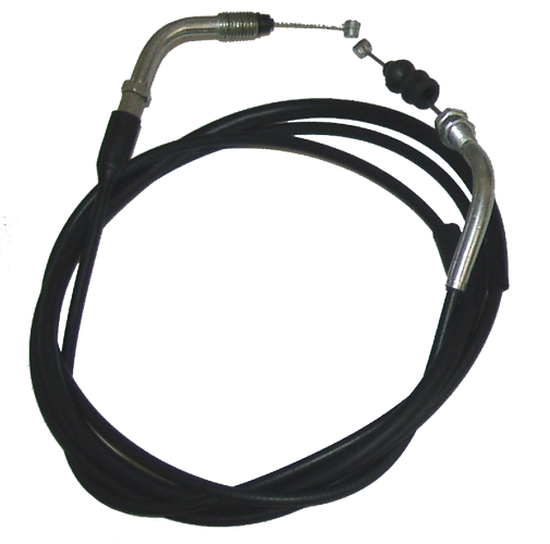 PART05M002: Throttle Cable for GS-808  (Black Cable 65.25", Wire for Carb to play:4")