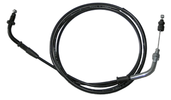 PART05M005: Throttle Cable for GS-805 (Black Cable 64.5",Wire for Carb to Play 3")