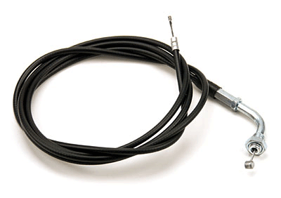 PART05022: Throttle Cable (Black Cable=66", Wire for Carb to Play=3")