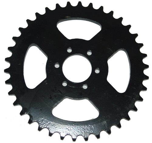 Rear Sprocket 38 Teeth, Bolt Pattern 6 for 420 Chain X-15, -19 Pocket Bikes