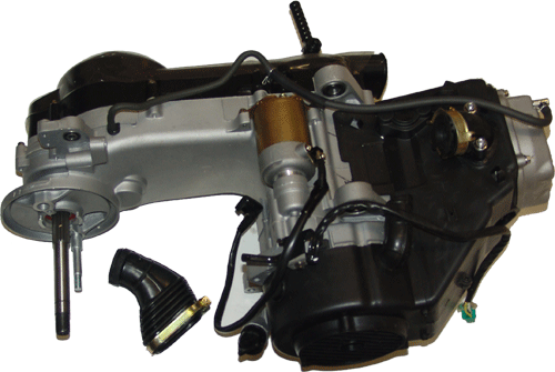 Hensim 150cc 4-stroke Motorcycle Whole Engine (Automatic)
