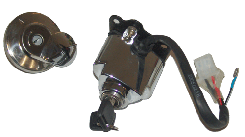Gas Tank Cap with Ignition Key Set for GS-101 (5 wires)