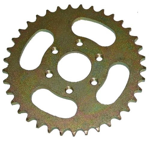 Rear Sprocket AR 37 Teeth Bolt Pattern 6 for 428 Chain Peace Kid ATVs