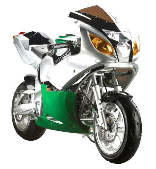 Zida 110cc 4-stroke Ninjia Bike (Semi-automatic)