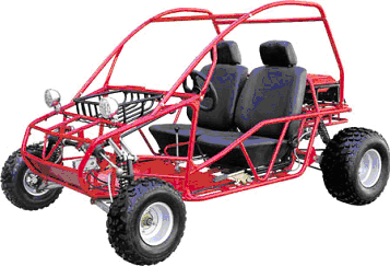 Two-seat 250cc Go-Cart