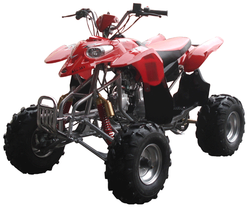 Peace Sporty ATV (125cc, Semi-automatic with reverse)