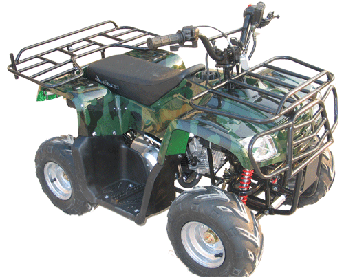 Peace Mini Hummer ATV (110cc) Camouflage