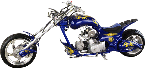 Zida Mini Chopper (50cc Semi-automatic with clutch)