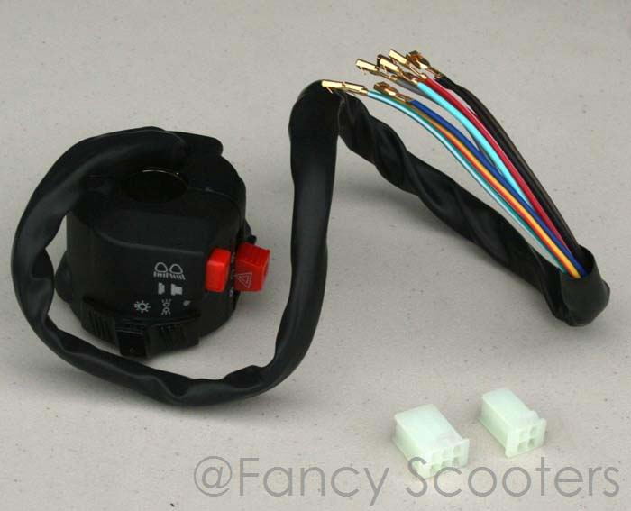 Hensim 150cc ATV Left Side Light Control, Kill, Start Function Hosing (9 Wires)