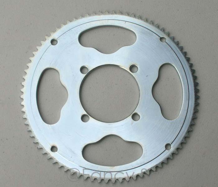 Rear Sprocket  AH 80 Teeth,Bolt Pattern 4 for 25H Chain