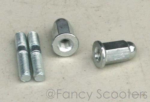 A Pair of Muffler Mount Bolts and Nuts (M6) for E-22 50cc-125cc Engine