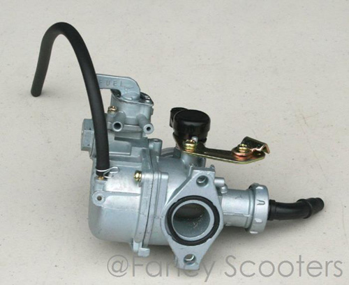 PZ20 Carburetor with Petcock, Engine Open=20mm, Air Filter D=35mm