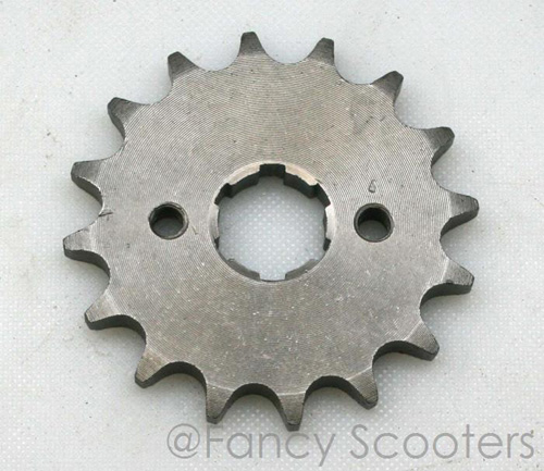 Drive Sprocket Pitch 428, 16 Teeth, Center Diameter 20 mm