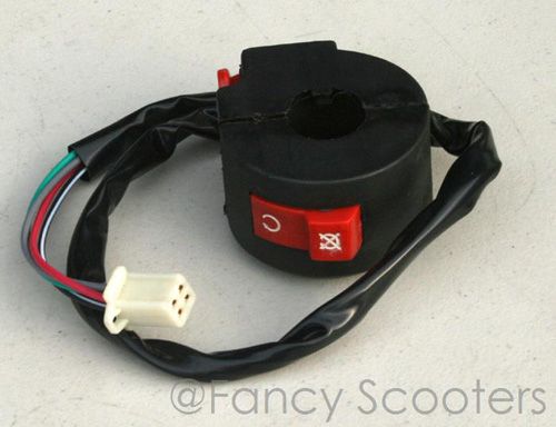 Start, Kill, Light Switch (4 Wires) for Tao Tao ATVs