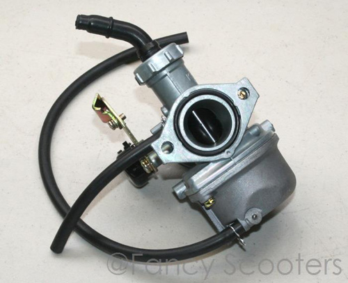 PZ25 Carburetor with Cable Choke (Intake Open D=25mm, Air Filter Mount D=40mm)