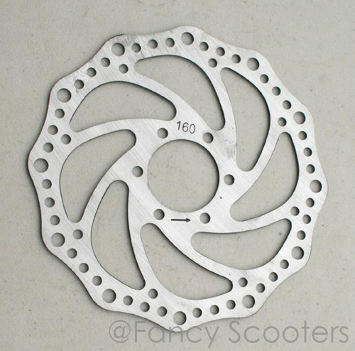 Brake Disc Totor Type E-6 (160 mm Center Diameter 38mm)