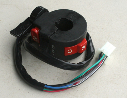 Start and Kill Switch, Light Control with Choke B (8 wires)