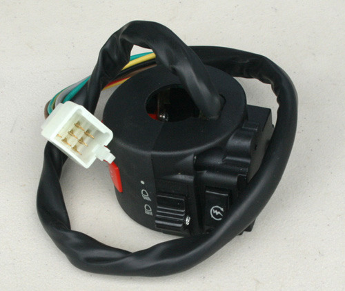 Coleman ATV Left Start, Kill, Light Control 7 Wires C (Male Plug)