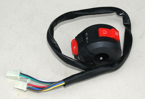 Start, Kill, Light Control Switch for Tao Tao ATVs with 8 -wire 2-plug