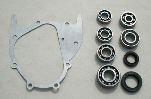 GY6 150cc-232cc Gear Box Transmission Bearings and Seal Kit with GasketKick Start Kit (140 mm)