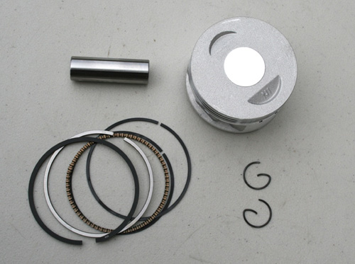 GY6 200cc Engine Piston, Rings, Pin Set (D=62.5mm Height=38.4mm, Pin=15mm)