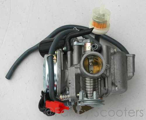 150cc GY6 Engine Carburetor (Intake ID: 24mm, Air Box OD: 40mm)