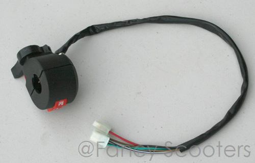 Start/Kill Switch, Light Control with Choke (5 wires) for Peace Mini ATVs