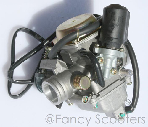 150cc GY6 Engine Carburetor (Intake ID: 24mm, Air Box OD: 40mm)
