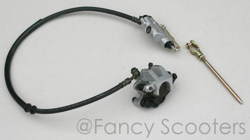 Rear Hydraulic Brake for GS-303,408 (125cc) (Housing Length=31")