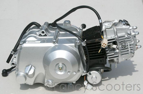 110cc 4 Stroke Whole Engine (Automatic with Reverse, Starter on Bottom)
