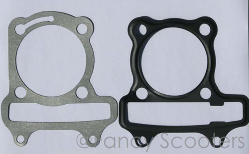 GY6 125cc Cylinder Gasket (Metal Diameter=55mm, Paper Diameter=61mm)