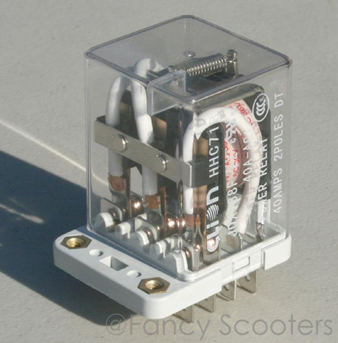 Power Relay (36V) (Clion HHC71B) 2 Poles 11 Pins