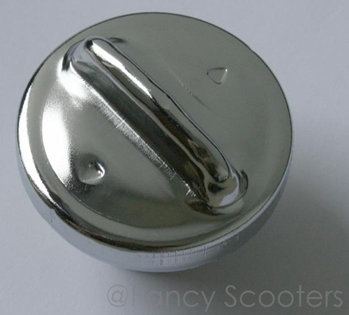 Gas Tank Cap for Peace  ATV(Metal) (OD=55mm, Part inside Tank Dia=30mm)