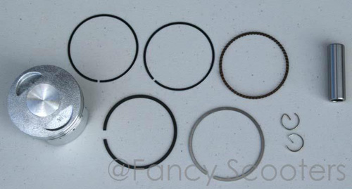 Piston and Rings (D=67mm, Pin Dia. = 16mm) for CFMoto 250cc Water Cool Engine