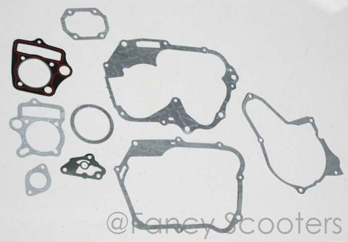 110cc 4-stroke Engine  Complete Gasket (Cylinder Gasket Diameter=53mm)