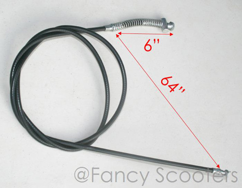 Brake Cable for FY2008 (Wire L=70") with Handle Brake