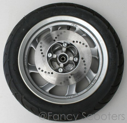 Front Wheel with Disc Rotor for FY2008 (Tire Size 90/90-12)