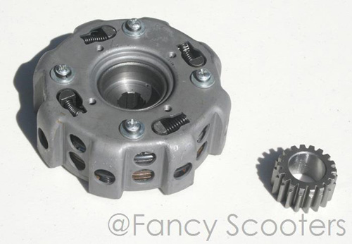 18 Teeth Clutch w/ Main Gear for 110cc,125cc Fully & Semi Automatic With Reverse ATV or Go-Cart Engine