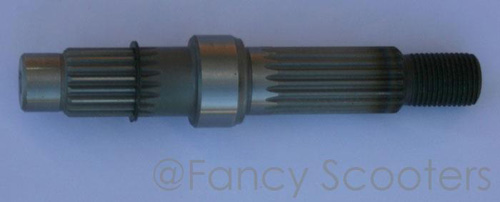 GY6 125CC 150cc Engine Gear Box Outer Shaft (C) (19 Splines L=133mm, for Short Case engine)