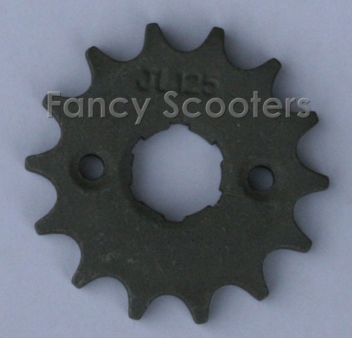 Drive Sprocket AN Pitch 428H/14 teeth, ctr hole dia=20 mm