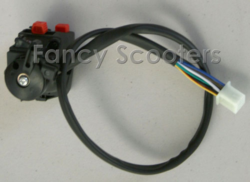 Start/Kill Switch, Light Control with Choke (8 wires) for Peace Mini ATV with Big headlight