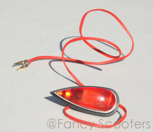 36V Bigger rear signal light with 2 wires 
