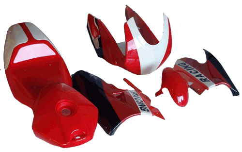 Pocket Bike Fairing Body Set for PB2