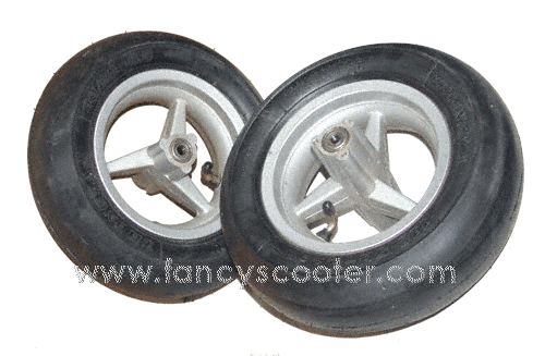 Pocket Bike Tire Set with Hub