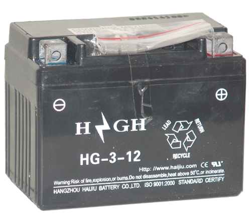 Battery (12V3AH) for FF001, FF50ccATV